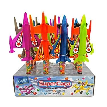 Imagem de Mini balinhas Super Caça Cx Com 12 unidades - Capri