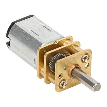 Imagem de Redução Velocidade do Motor Engrenagem Com Caixa de Engrenagens de Metal DC 3V 15-1000rpm para Substituição (1000rpm)
