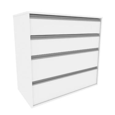Imagem de Cômoda Amora 4 GV Branca - Emovell