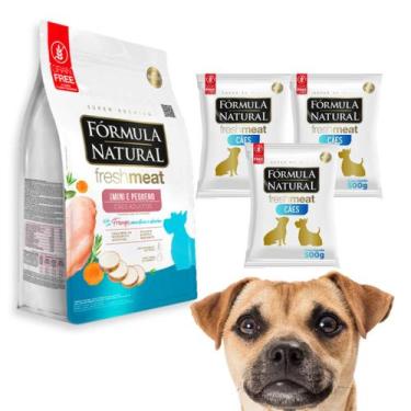 Imagem de Kit Com 3 Unidades Formula Natural Fresh Meat Super Premium Para Cães 