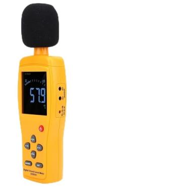 Imagem de Detector de Decibel de Medidor de Ruído Industrial de Alta Precisão Com Exibição de Tela Colorida Grande para Inspecionar Monitoramento ou Controle Em Escritórios de Garagens