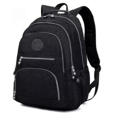 Imagem de Mochila Escolar Notebook Nylon Reforçada Trabalho Estilosa Forte Grand