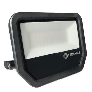 Imagem de Refletor Floodlight Ledvance Preto 3000k 5500m 50w BIV IP65 Pfm