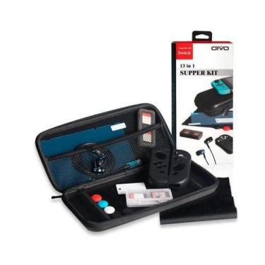 Imagem de Kit 13 Em 1 Com Acessórios Para Nintendo Switch - Dobe