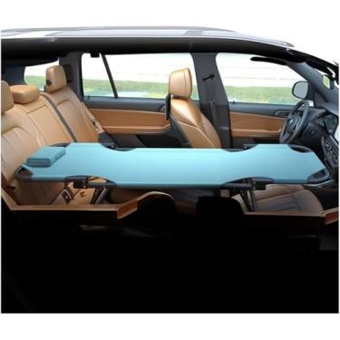 Imagem de Cama De Acampamento Dobrável, Camas De Acampamento Resistentes Para Adultos, Cama De Viagem De Carro, Estrutura De Aço Dobrável, Portátil Com Bolsa De Transporte, Black, 163x56cm