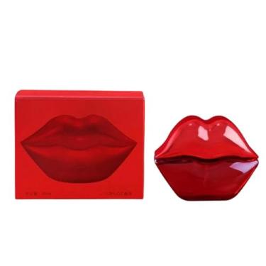 Imagem de Perfume Red Kiss, Fragrância Feminina, 30ml, Frasco em Formato de Lábios Vermelhos