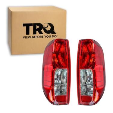 Imagem de TRQ Conjunto de luzes traseiras traseiras compatível com Nissan Frontier 2005-2014 Suzuki Equator 2009-2012