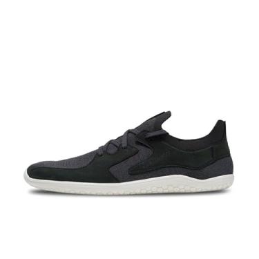 Imagem de Vivobarefoot Primus Asana III Tênis masculino descalço | Feito para a vida urbana do dia-a-dia | Promove estabilidade e força naturais | Sapatos de aterramento de ajuste largo | Obsidiana | 39,