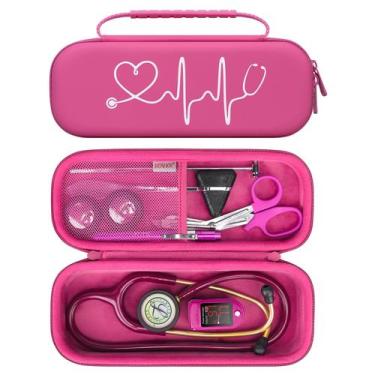 Imagem de Estojo de estetoscópio BOVKE para 3M Littmann Classic III, Lightwe