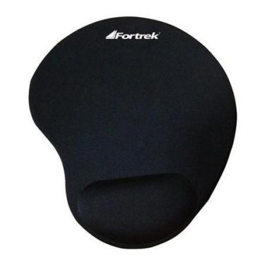 Imagem de Mouse pad apoio ergonomico preto fortrek erg-102
