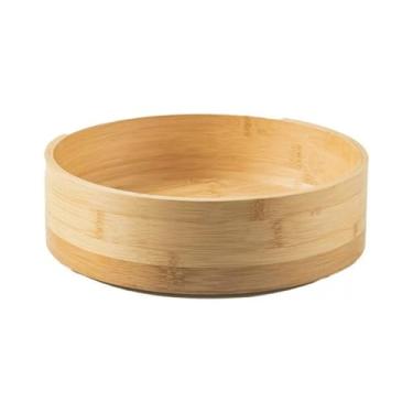 Imagem de Ou Organizador giratório alto de bambu Linha Keep