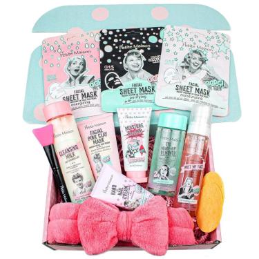 Imagem de Kit Skincare Completo para Cuidados com a Pele 25 Produtos, PETITE MAISON PTM0026, Azul