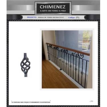 Imagem de Pinhas De Ferro Decorativas - serralheira chimenez 