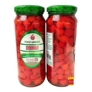 Imagem de 1 Pimenta Em Conserva Biquinho - Fogo Mineiro