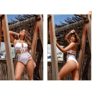 Imagem de Maiô elástico tiras - Puramania Moda Beach 