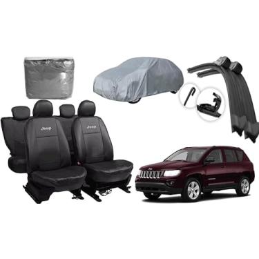 Imagem de Capa de couro +Capa de cobrir + Limpador de para - brisa -Jepp Compass 07-10