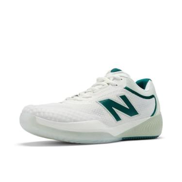 Imagem de New Balance Tênis feminino FuelCell 996 V6, Sal marinho/menta natural/verde pântano, 8.5