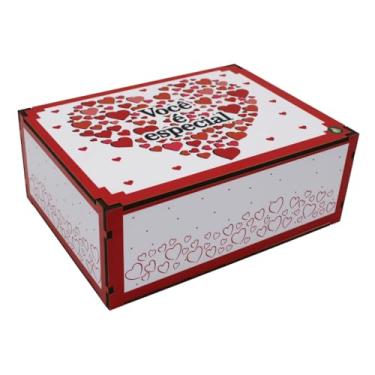 Imagem de Caixa Organizadora Presente para Dia dos Namorados – Decoração Casa MDF Premium 23x17x9 (Você é Especial)