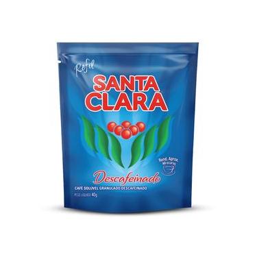 Imagem de Café Solúvel Granulado Santa Clara Decaf Refil 40g