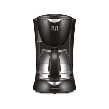 Imagem de Cafeteira Elétrica 15 Xícaras Jarra de Vidro c/ Filtro Reutilizável e Colher Dosadora 550W 127v- Multi - GO035 GO035