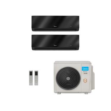Imagem de Ar-Condicionado Multi Split Inverter Springer Midea 18.000 (1x Evap HW 9.000 + 1x Evap HW 18.000) Quente/Frio 220V