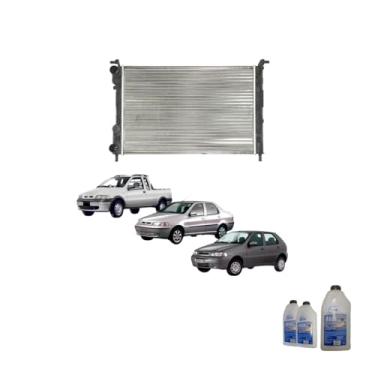 Imagem de Kit Radiador Palio Strada 96> + Água Desmineralizada