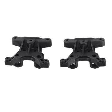 Imagem de Ainoli 2 PCS dianteiro traseiro universal suportes de absorção de choque para SCY 16101 16102 16103 1/16 RC carro preto
