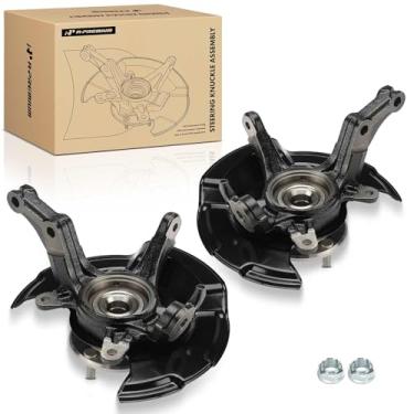 Imagem de A-Premium 2 juntas de direção dianteiras esquerda e direita e conjunto de cubo de rolamento de roda compatíveis com Honda HR-V HRV 2016-2022, lado do motorista e do passageiro