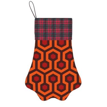 Imagem de SKKNT Shining Overlook Impressão Meias de Natal Animais de Estimação Decoração de Natal Cães Gatos Árvore Decoração Doce Presente Conveniente