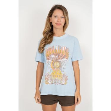 Imagem de Blusa Billabong M/C Ride The Wave Azul-Azul-G-Feminino