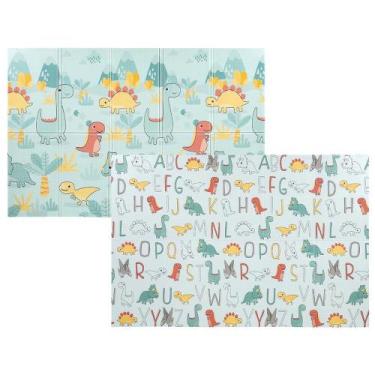Imagem de Tapete Atividade Tatame Bebê Infantil Buba Dobrável 200x150cm Impermeá