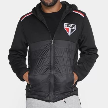 Imagem de Jaqueta São Paulo Skuba Padding Preta-Masculino