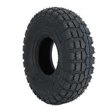 Imagem de ZJchao 4.10 3.50 4 10 Polegada Pneu, Padrão Grosso Profundo Com Boa Aderência, Processamento de Molde para Scooter Triciclo Elétrico de Cadeira de Rodas (Pneu ./3.)