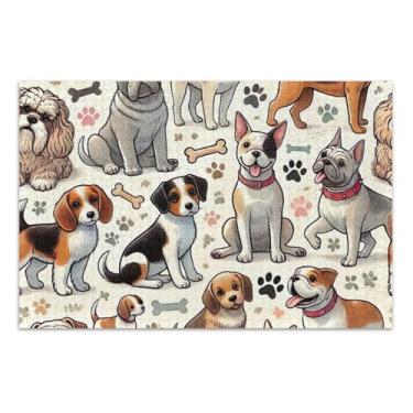 Imagem de Quebra-cabeça 500 peças para elefante branco adulto exclusivo pintura de arte animal cachorro fofo família marrom, 50 x 35 centímetros