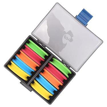 Imagem de HUIOP 10 PeçAs de Ferramenta de Placa Carretéis Enrolamento Espuma Armazenamento Linha Pesca EVA, Secagem Rápida e Leve Com Caixa ABS Alta Densidade, para Todas