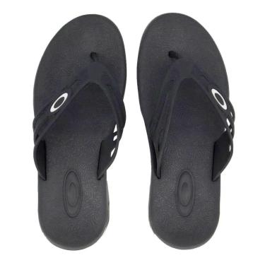 Imagem de Chinelo Oakley Killer Point II Preto Branco-Masculino