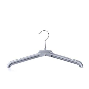 Imagem de Cabide infantil 30-5 cm - 1037 - IOPLAST, Prata, 200 peças