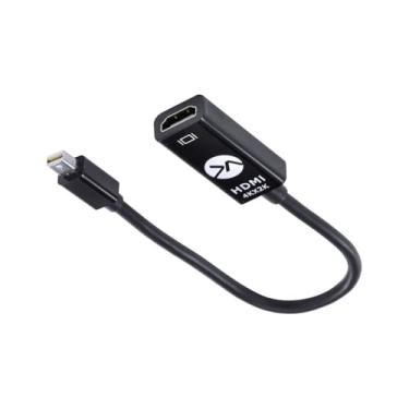 Imagem de Adaptador Mini DisplayPort Macho para HDMI Fêmea MDPHDMI-A20 – Suporte Full HD 1080p – Compatível com MacBook Air, Pro, iMac, Surface Pro e Notebooks – Conversor de Vídeo e Áudio para TV e Monitor