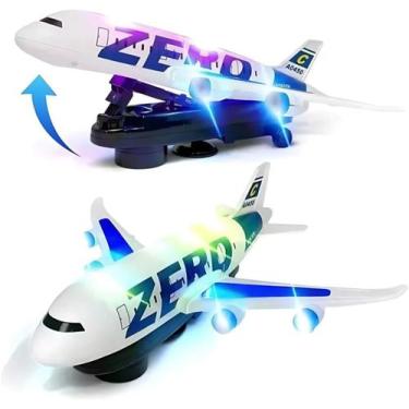Imagem de Avião Air Line Brinquedo Grande Com Luzes E Som E Movimento
