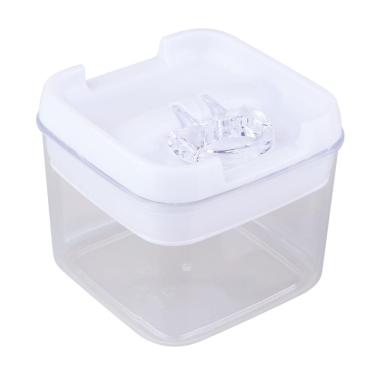 Imagem de Pote Porta Mantimento Hermético Cazza Quadrado Easy Click 500ml