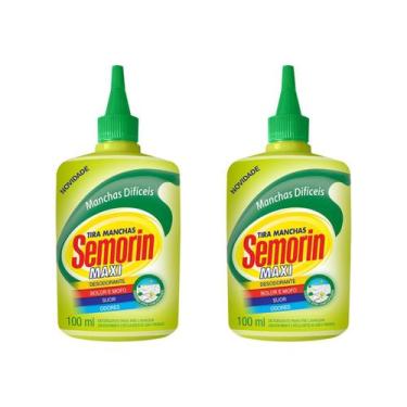 Imagem de Kit com 2 und semorin tira manchas maxi 100ml
