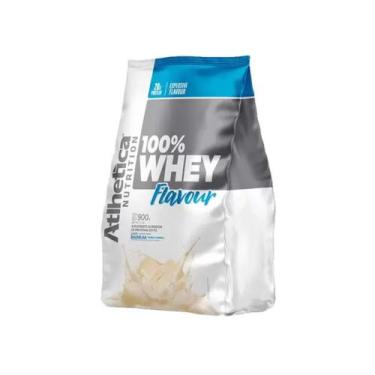 Imagem de 100% Whey Flavour Refil (900g) - Atlhetica Nutrition, Baunilha
