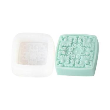 Imagem de Molde De Silicone Redondo 3D Para Sabão, Vela E Resina DIY, Presente A