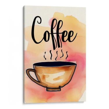 Imagem de Quadro Café e Seus Vapores de Aquarela Encantadora - Mioquadros, 200x1