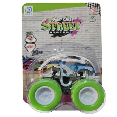 Imagem de Carrinho Fricção Monster Truck 1:64 Escala Radical Suspensão - Angry C