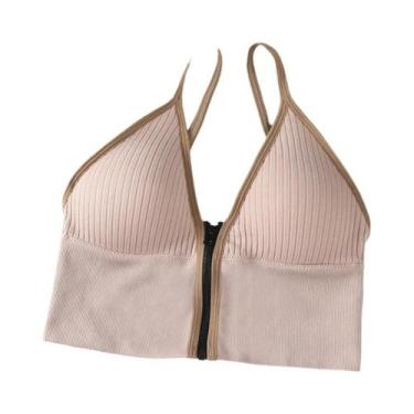 Imagem de Camisola Feminina Sexy Sem Costura, Acolchoada, Sem Costas, Sem Arame,