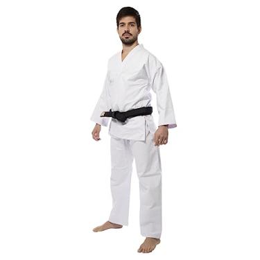 Imagem de Kimono Karate Lonado K10, Branco, Adulto, M3