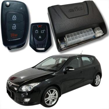 Imagem de Alarme linha hyundai com chave canivete e bloqueador veicular completo