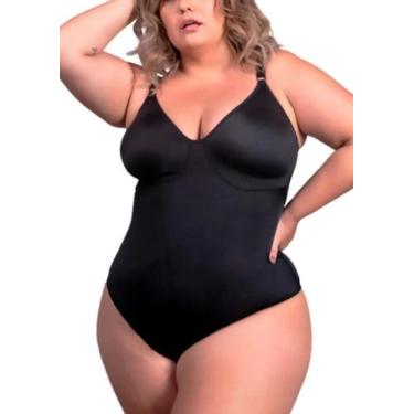 Imagem de Body Modelador Duloren 113215 Elegance Sem Bojo Poliamida T. 44/50, 50