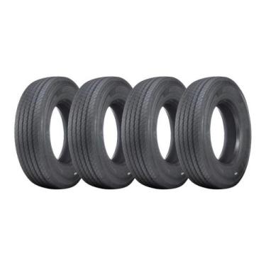 Imagem de Kit 4 Pneus XBRI Aro 22,5 295/80R22,5 Ecoplus B5 18 Lonas 152/149M